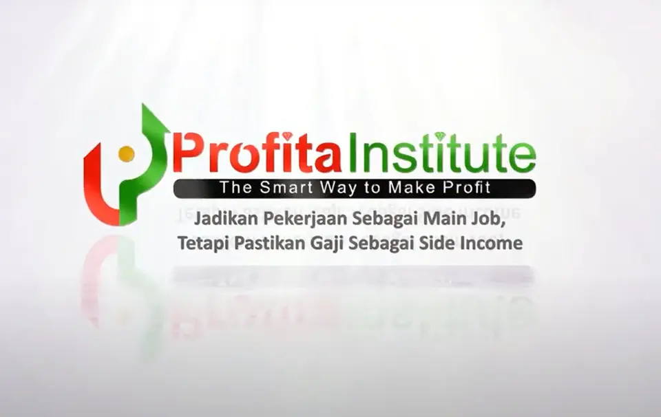 Thumbnail video Profita Institute tentang IHSG dan Danantara